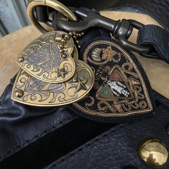 Authentic Gucci Babouska Black Leather Hobo Shoulder Bag - Picture 12 of 17